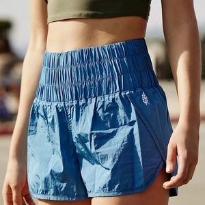 Free People The Way Home Shorts Bluestone